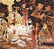 Balalyk tepe Banquet scene, 6-7th century CE