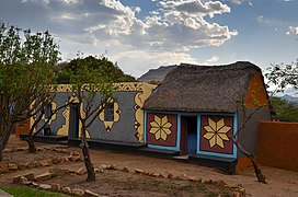 Basotho Cultural Village hut