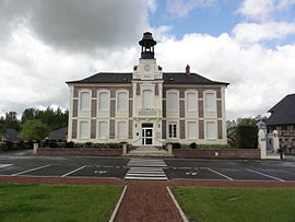 The town hall of Brissy-Hamégicourt