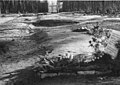 Massengräber auf Heidefriedhof (1950). Körperbestattungen: 11.500, Aschegrab: 6.865 Opfer[48]