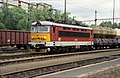 ČD 242 208-7 mit Güterzug (2003)