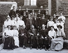 Chemistry Department staff and students, University College Bristol, 1907-1908