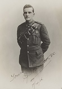 a head and torso portrait of a male in military uniform