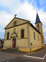 The church in Secourt