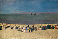 La plage à Honfleur (1919)