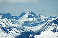 Galdhøpiggen seen from west, Norway's highest mountain