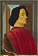 Porträt Giuliano de’ Medicis von Sandro Botticelli.