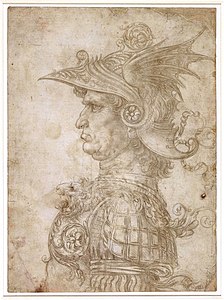 „il Condottiero“ (Profilo di capitano antico) (um 1475)