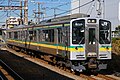 A Nambu Branch Line E127-0 series in January 2024