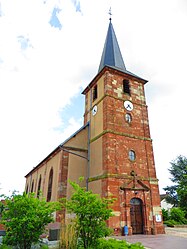 The church in Kerbach