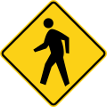 W11-2 Pedestrians