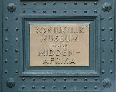 Portal of the Royal Museum for Central Africa (Dutch name shown)