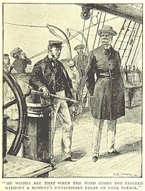 Instructing the Ship's Captain