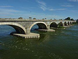 The Dumnacus Bridge in Les Ponts-de-Cé