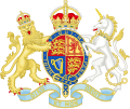 Royal coat of arms of the United Kingdom as used by HM Government (2022–present)