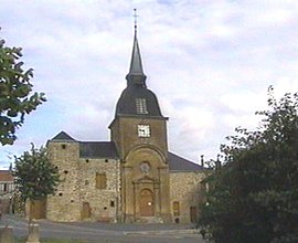 The church in Saint-Menges