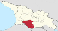 Location of Samtskhe–Javakheti