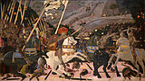 Paolo Uccello, 1438–1440, The Battle of San Romano, Uffizi, Florence