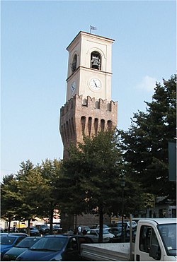 Civic tower of Stradella