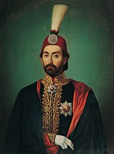 Sultan Abdülmecid I. Painting by an unknown artist, 1850s.