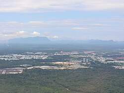 View of Samarahan District from Kuching