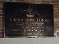 Gedenktafel für Nikola Šubić Zrinski in der Eingangsbastion
