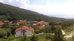 Panoramic view of the village Arvati