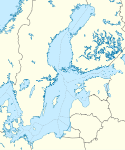 Vyborg is located in Baltic Sea
