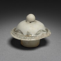 Chinese Export—European Market, 18th century - Tea Caddy (lid)