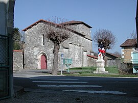 The church in Le Grand-Madieu