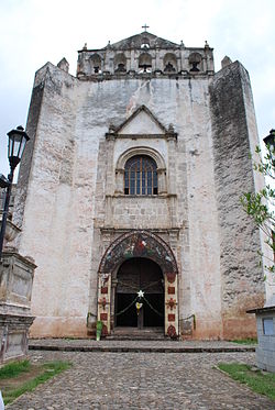Facade of the San Juan Bautista Church