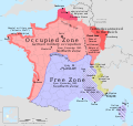 Vichy France and Occupied France (1940-1944)