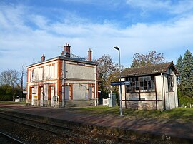 The railway station of Saint-Germain/Saint-Rémy
