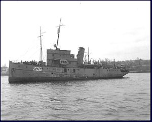 HMCS Cartier, possibly circa 1939-1941