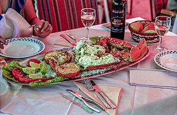 Mediterranean cuisine in Dalmatia, Croatia