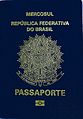First biometric model Brazilian passport, issued from 2010 until 2015.