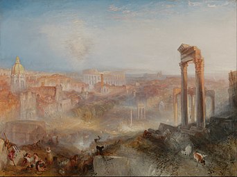 J. M. W. Turner, Modern Rome - Campo Vaccino, 1839