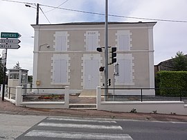 The town hall in La Villedieu