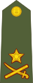 Indian Army major general shoulder insignia