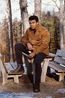 Im Dezember 1971, vor seinem Kampf gegen Jürgen Blin im Hallenstadion, absolvierte Muhammad Ali sein Training auf dem Uetliberg