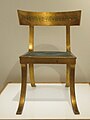 Klismos chair, c. 1790, Danish Design Museum.