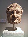 Bust of a man, from the great baths (early 3rd century AD)