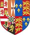 1554–1558 Wappen von Maria I.