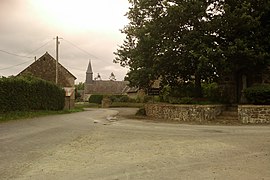 The road into Saint-Louet-sur-Vire