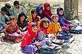 Young school girls in Paktia Province of Afghanistan.