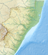 Isandlwana is located in KwaZulu-Natal