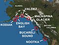 Image 12Spanish contact in British Columbia and Alaska (from History of Alaska)
