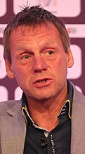 A cropped photograph of Stuart Pearce, showing his head and neck.