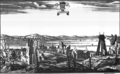 Sigtuna as it looked around 1700. Engraving from Suecia antiqua et hodierna