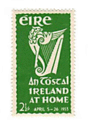 Tóstal commemorative 2 1/2d stamp from 1953